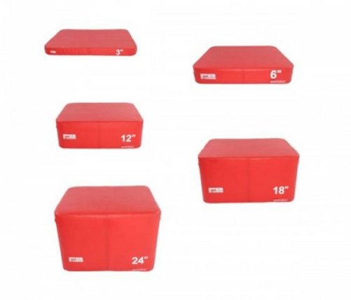 Набор плиобоксов Perform Better PB Extreme Foam Plyobox Set 5 3402 8, 15, 31, 46, 61 см, красный #1