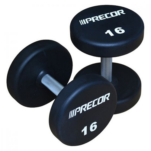 Фиксированные гантели в уретане 42кг Precor New FM\UPD-N-42KG #1