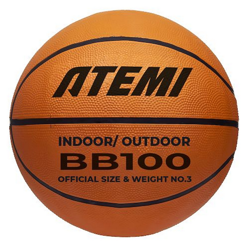 Мяч баскетбольный Atemi BB100N р.3, окруж 56-58 #1