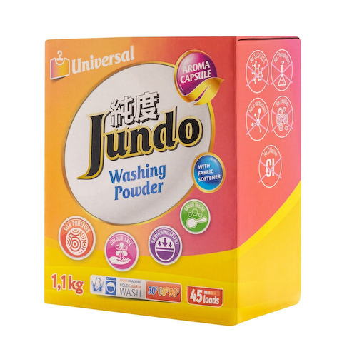 Универсальный стиральный порошок Jundo Aroma Capsule 2в1 , 1,1кг #1