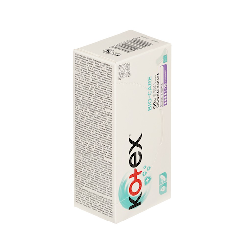 Ежедневные прокладки Kotex Bio-Care экстра защита 18шт #1