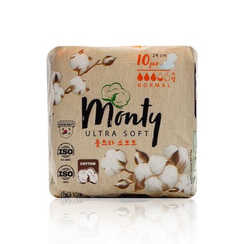 Женские прокладки Monty Ultra Soft normal plus , 10шт #1