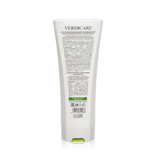 Кондиционер для поврежденных волос Verdicare Fresh Aloe Vera " восстанавливающий " 250мл #1
