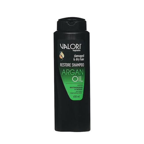 Шампунь для волос Valori Inspiration Argan Oil " Аргановая терапия " 650мл #1