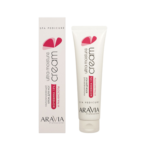 Ультраувлажняющий крем для ног с мочевиной 15% Aravia Professional Ultra moisture cream 100мл #1