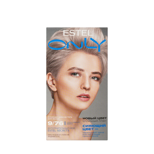 Стойкая краска Estel Only для волос 9/76 Блондин коричнево-фиолетовый #1