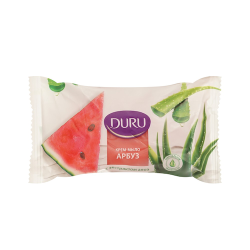 Крем - мыло Duru Арбуз с экстрактом алоэ 80г #1