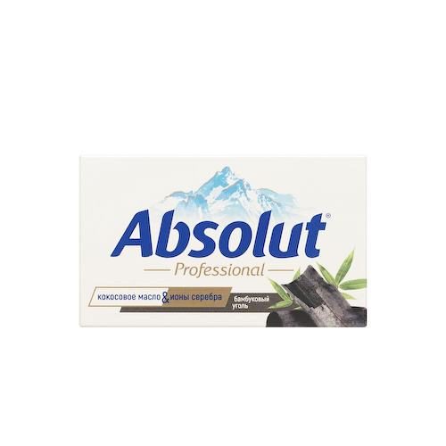 Мыло туалетное Absolut Professional Бамбуковый уголь 90г #1