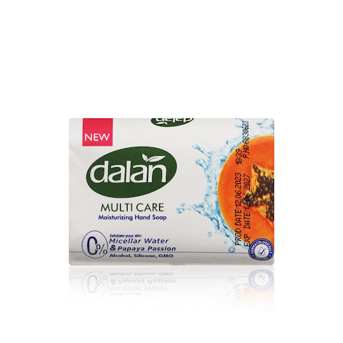 Мыло туалетное Dalan Multi Care " Micellar Water & Papaya Passion " 75г #1