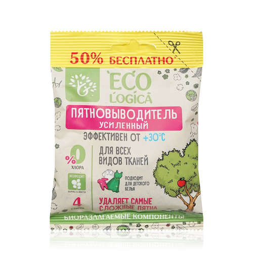 Усиленный пятновыводитель Ecologica 80г #1