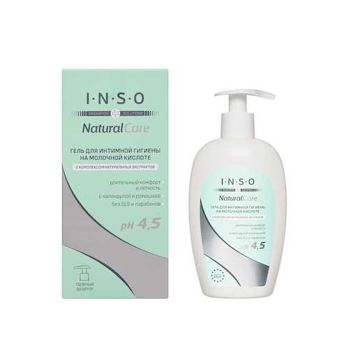 Гель для интимной гигиены на молочной кислоте INSO Natural Care 250мл #1