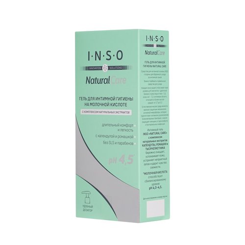 Гель для интимной гигиены на молочной кислоте INSO Natural Care 250мл #1
