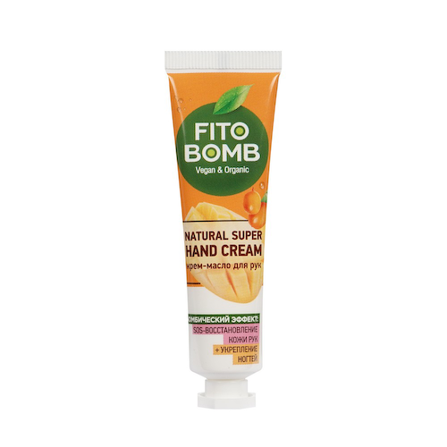 Крем - масло для рук ФИТОкосметик Fito Bomb " SOS-восстановление кожи рук + укрепление ногтей " 24мл #1