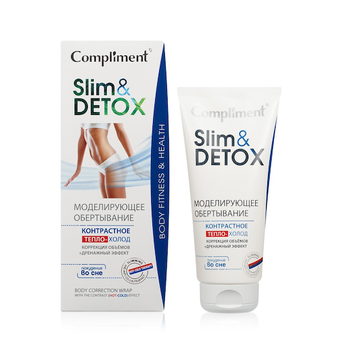 Моделирующее обертывание Compliment Slim&Detox для тела 200мл #1