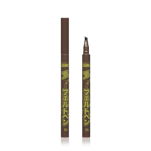 Тинт - фломастер для бровей Beauty Bomb Brow tint marker 01 0,7мл #1