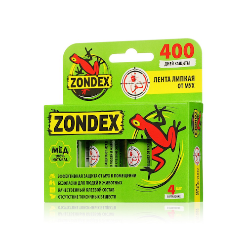 Липкая лента от мух Zondex 4шт #1