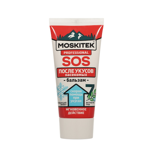Бальзам после укусов насекомых Moskitek Professional sos 50мл #1