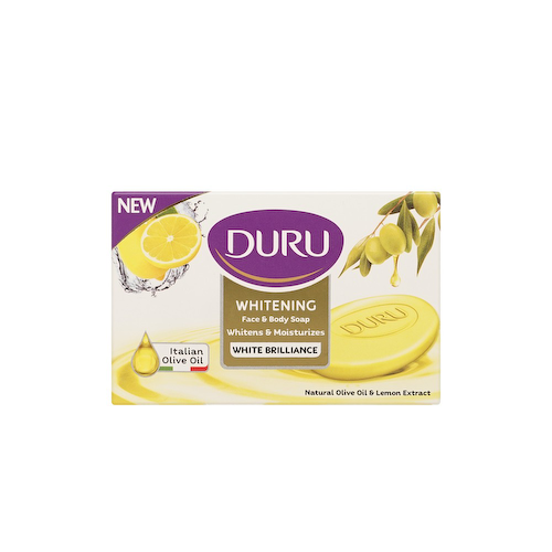 Мыло туалетное для лица и тела Duru Natural Olive White Brilliance 140г #1