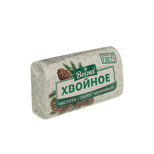 Мыло туалетное Весна Хвойное 90г #1