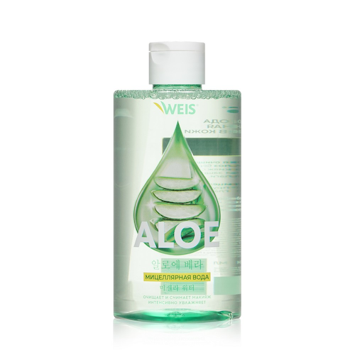 Мицеллярная вода для лица WEIS Aloe 450мл #1