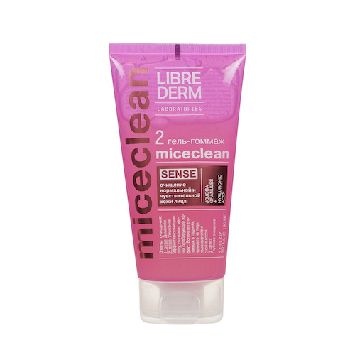 Гель - гоммаж для очищения лица Librederm Miceclean Sense для нормальной и чувствительной кожи 150мл #1