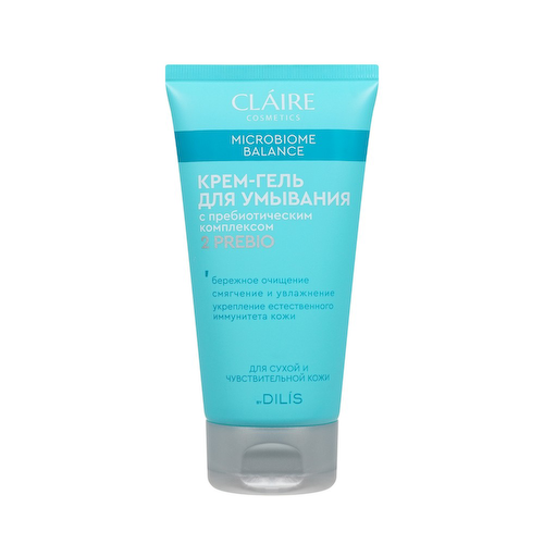 Крем - гель для умывания с пребиотическим комплексом Claire Cosmetics Microbiome Balance 150мл #1