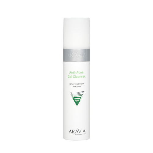 Очищающий гель для умывания для жирной и проблемной кожи Aravia Professional Anti-Acne Gel Cleanser 250мл #1