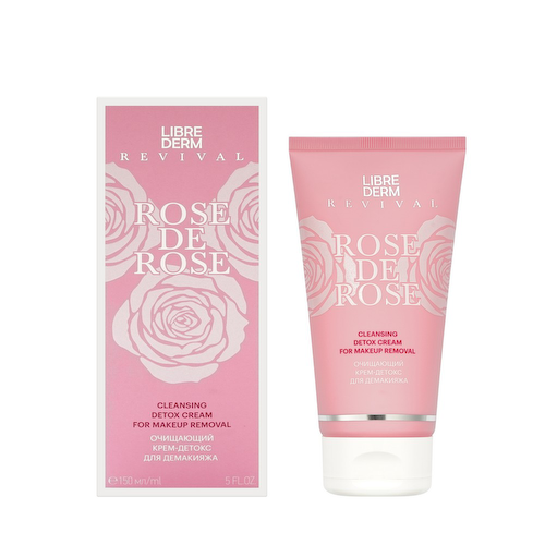 Очищающий крем - детокс для демакияжа Librederm Rose De Rose 150мл #1