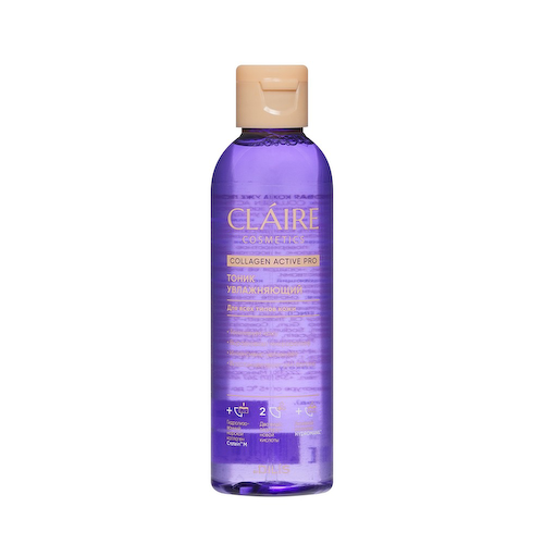 Увлажняющий тоник для лица Claire Cosmetics Collagen Active Pro 200мл #1
