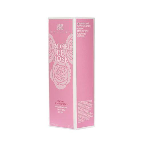 Возрождающий тоник - гель детокс для лица Librederm Rose De Rose 150мл #1