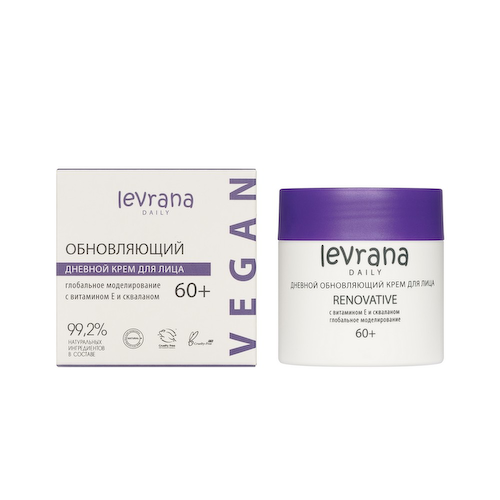 Дневной обновляющий крем для лица Levrana Daily Renovative 60+ 50мл #1