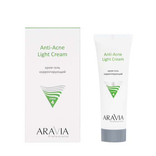 Корректирующий крем - гель для лица Aravia Professional Anti-Acne Light Cream 50мл #1
