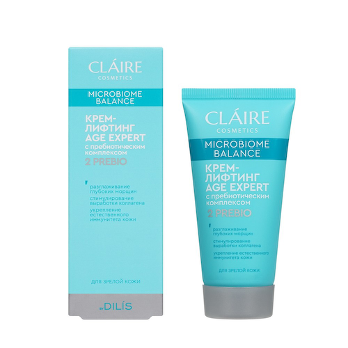 Крем - лифтинг Age expert с пребиотическим комплексом Claire Cosmetics Microbiome Balance 50мл #1