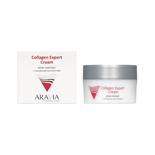 Крем - лифтинг для лица с нативным коллагеном Aravia Professional Collagen Expert Cream 50мл #1