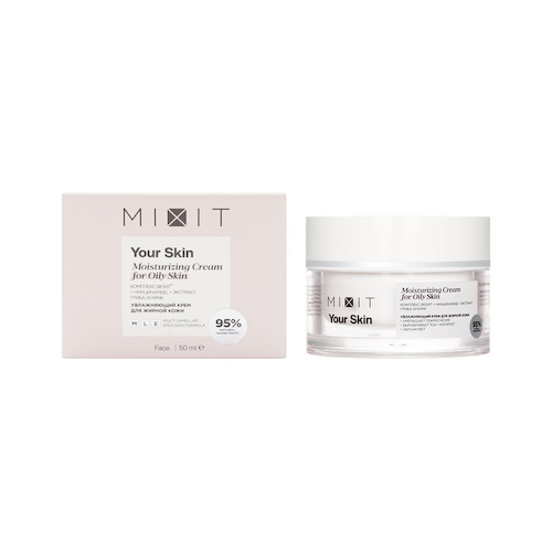 Легкий увлажняющий крем для лица Mixit Your skin для нормальной и склонной к жирности кожи 50мл #1