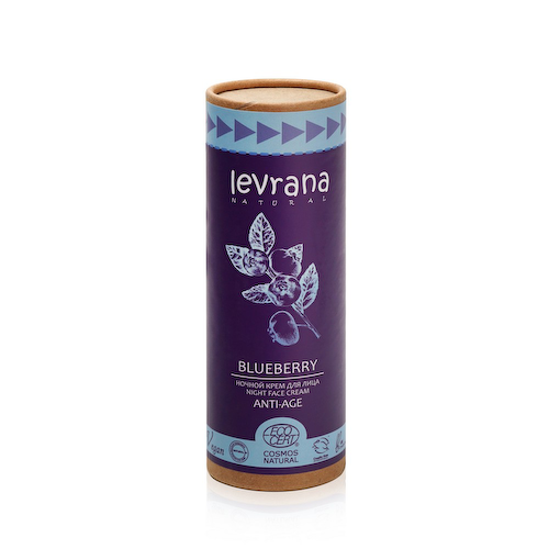 Ночной anti-age - крем для лица Levrana " Blueberry " 50мл #1