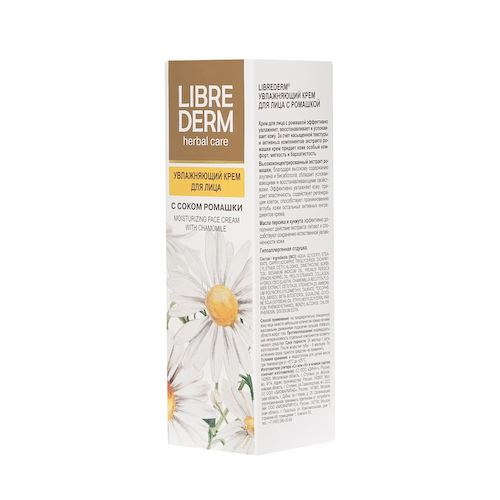 Увлажняющий крем для лица Librederm Herbal Care с соком ромашки 75мл #1