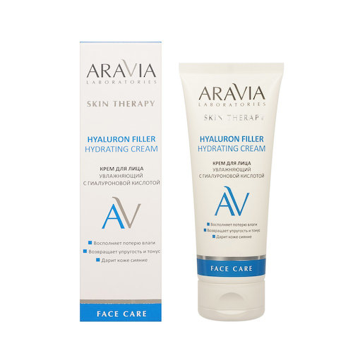 Увлажняющий крем для лица с гиалуроновой кислотой Aravia Laboratories Hyaluron Filler Hydrating Cream 50мл #1