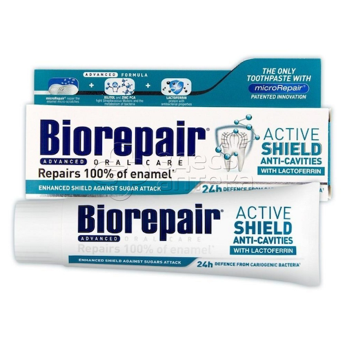 Biorepair Active Shield Паста зубная для проактивной защиты туба, 75 мл #1