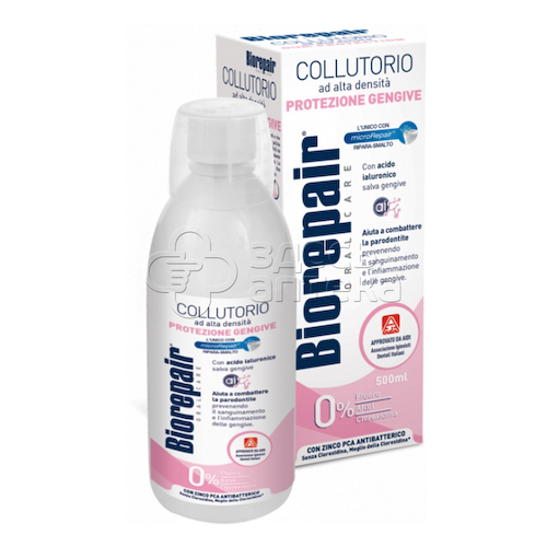 Биорепеер Biorepair Ополаскиватель рта Delicate Gums Mouthwash Антибактериальный Уход за деснами, 500мл #1