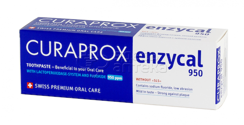 Зубная паста Курапрокс Enzycal 950 75мл #1