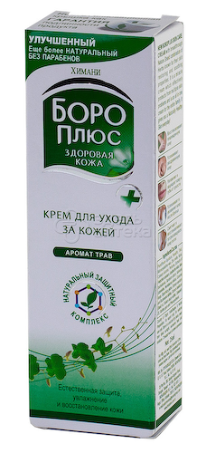 Крем Боро Плюс антисепт/зеленый/Букет трав 25г #1