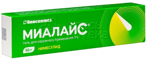 Миалайс гель для наружного применения 1 % туба 50 г #1