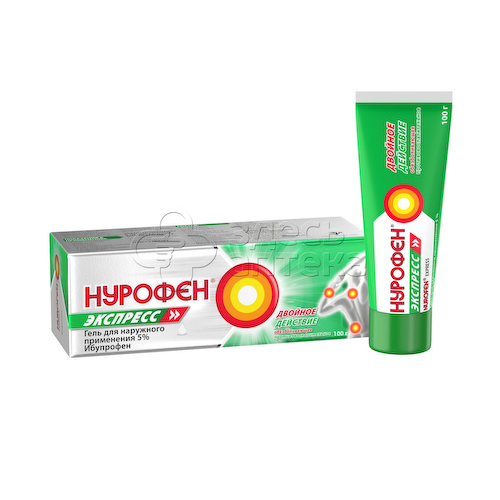 Нурофен Экспресс гель 5% 100г #1
