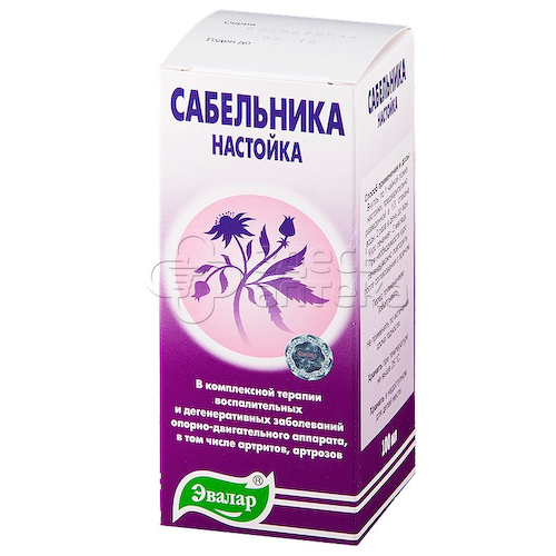 Сабельник настойка, 100мл #1