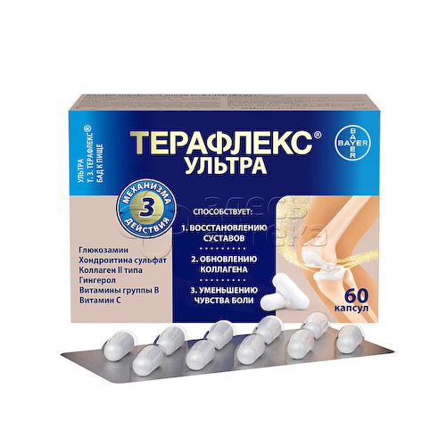 Терафлекс Ультра капс, 60 шт #1