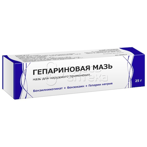 Гепарин натрия гель 50г  (Тульская ФФ ООО) #1