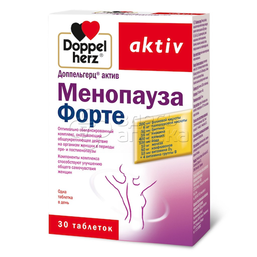 Доппельгерц Актив Менопауза форте, 30 таблеток #1