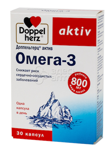 Доппельгерц Актив Омега-3 капс N30 #1