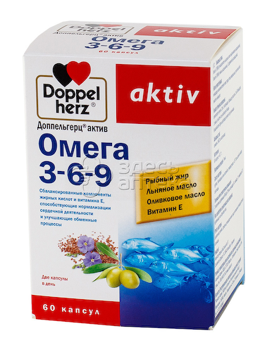 Доппельгерц Актив Омега-3-6-9 капс N60 #1